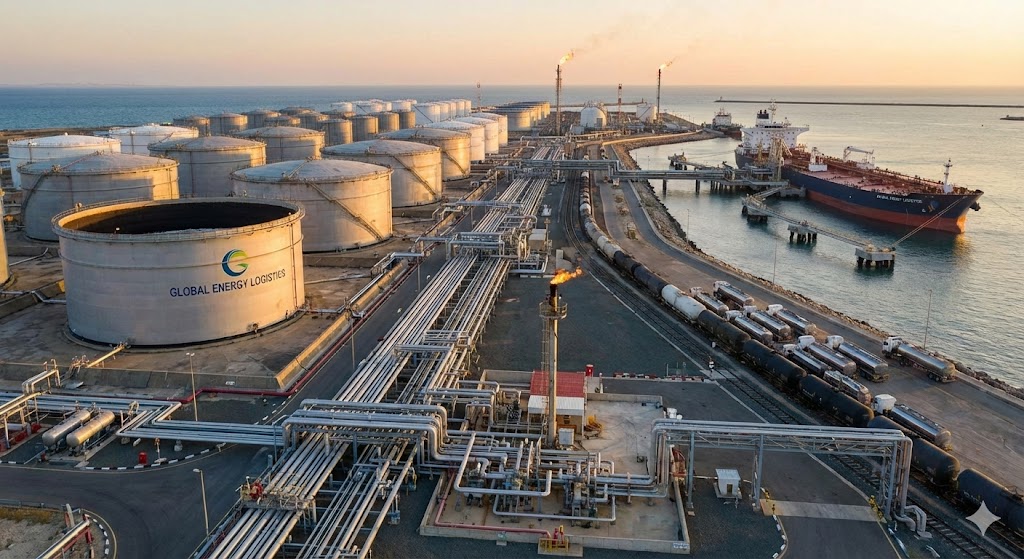 База приема-перевалки нефтепродуктов